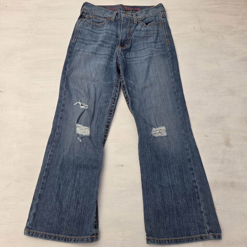 Cruel Denim Skylar Bootcut Jeans Womens Size 29/7 Western Distressed Cowgirl